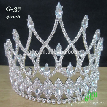Novo Tiara de alta qualidade promocional por atacado coroas tiara princesa nupcial